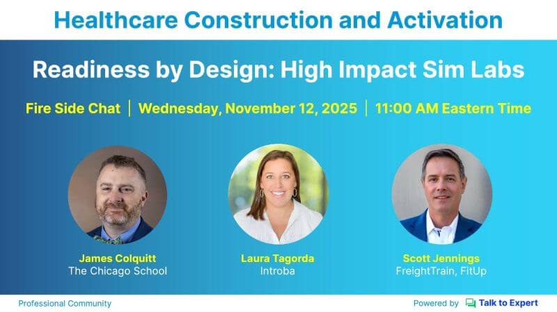 Webinar Announcement: Introba + The Chicago SchoolReadiness by Design – High Impact Sim Labs