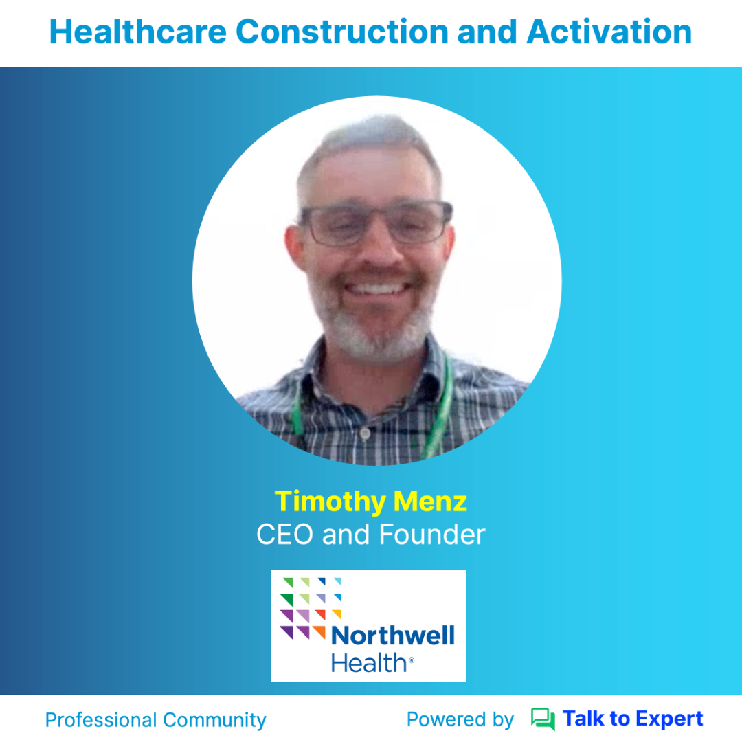 Join us for a live Q&A with Timothy Menz from Northwell Health on July 30 at 10 AM Central.